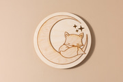 Lampe Renard Moonlight - Naturel