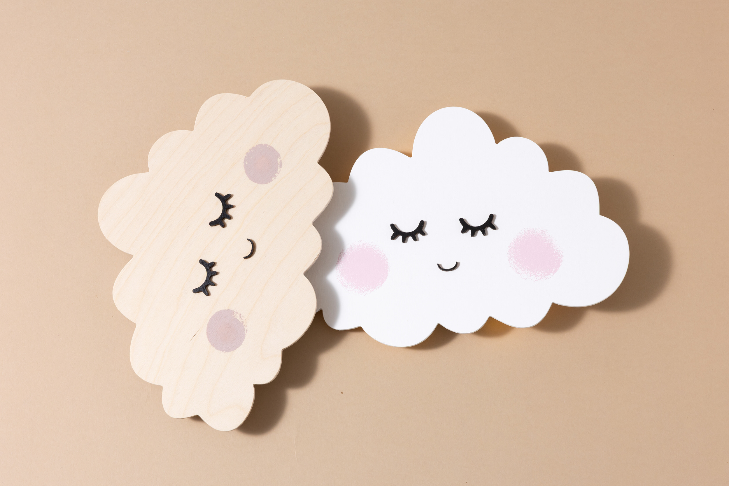 Lampe Nuage souriant - Naturel Lampe Nuage souriant - Naturel