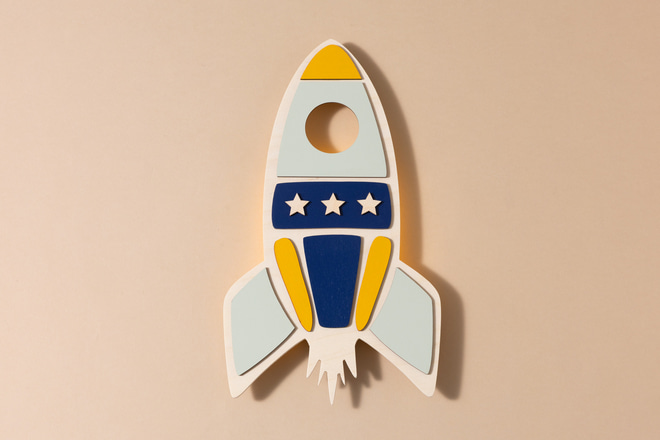 Wandlampe Rakete - Salbeigrün 