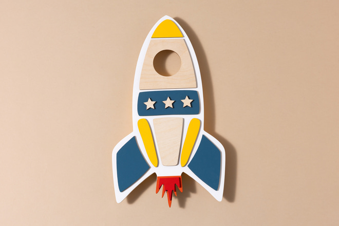 Rocket Lamp