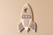 Rocket Lamp - Brown