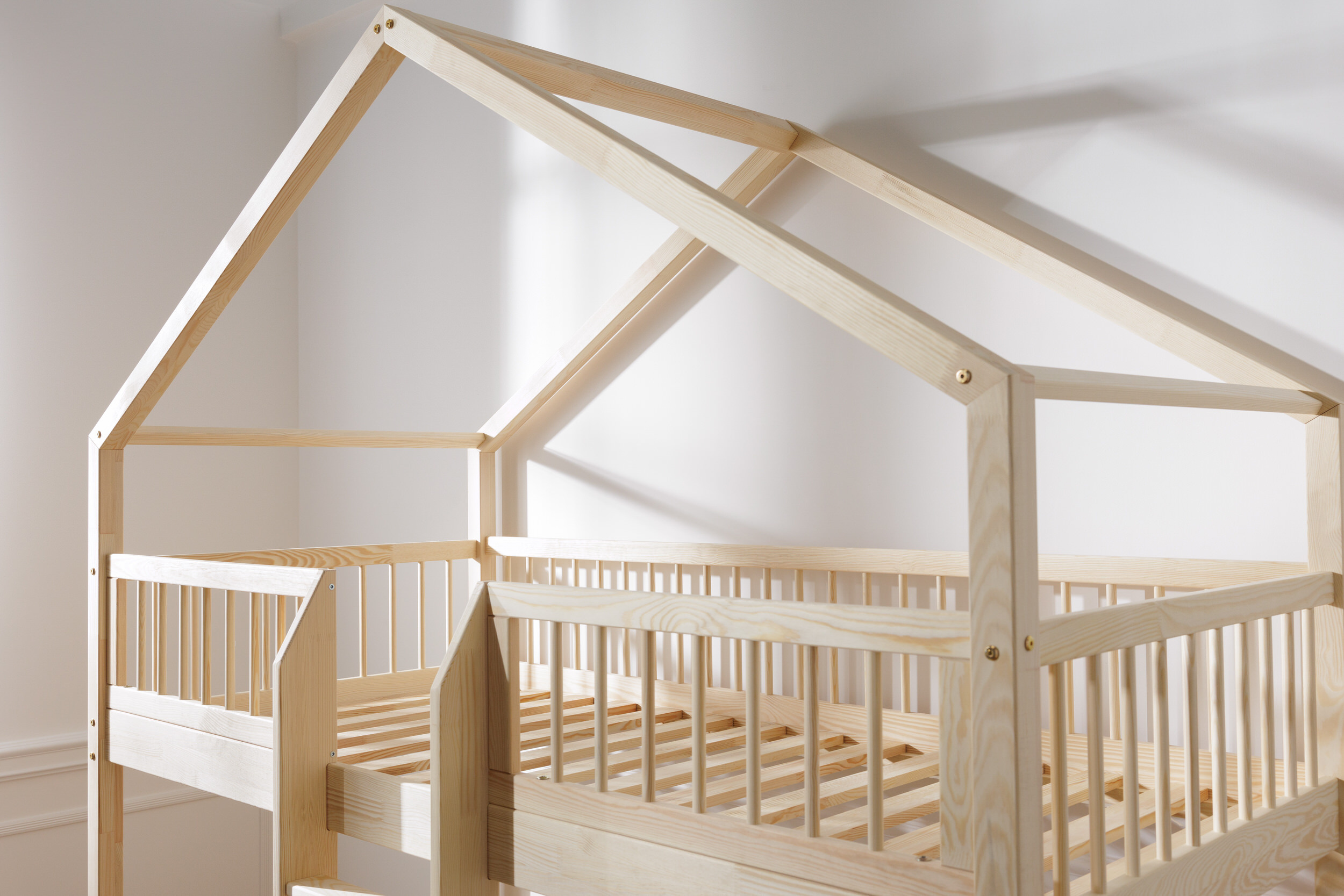 Bunk Bed DP Premium On The Floor 90x190cm Bunk Bed DP Premium On The Floor 90x190cm