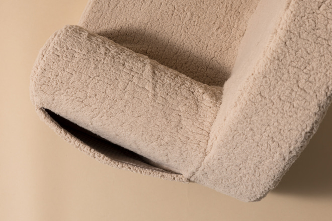 PoltroncinaBoucle Beige