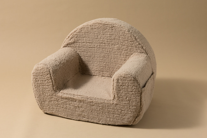 PoltroncinaBoucle Beige