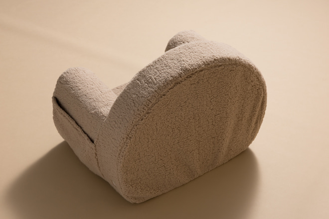 PoltroncinaBoucle Beige