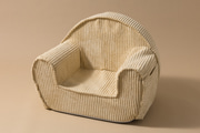 Fauteuil en Velours Côtelé - Sandy Yellow