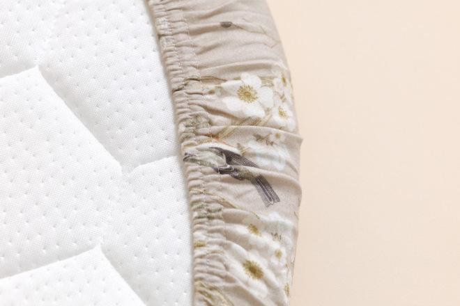 Birdsong Fitted Sheet for Moses Basket