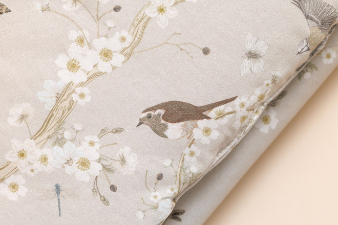 Birdsong Bettdecke und Kissen Set 100x135