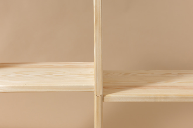 Mensola a Cubo - Naturale
