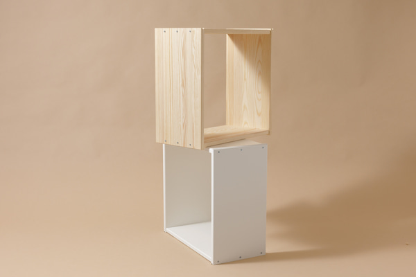 Conjunto de 3 Cubos de Arrumação