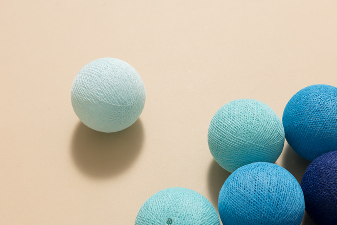Lichterkette Blue