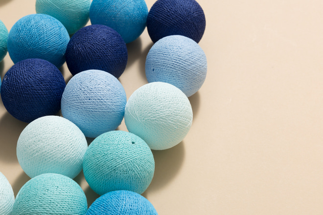 Lichterkette Blue
