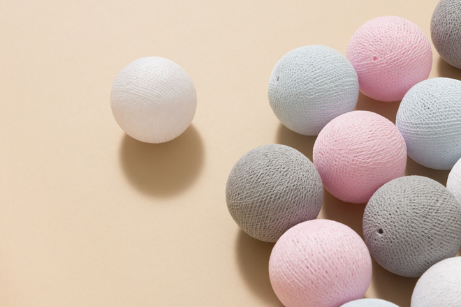 Světelná girlanda Pastel Candy