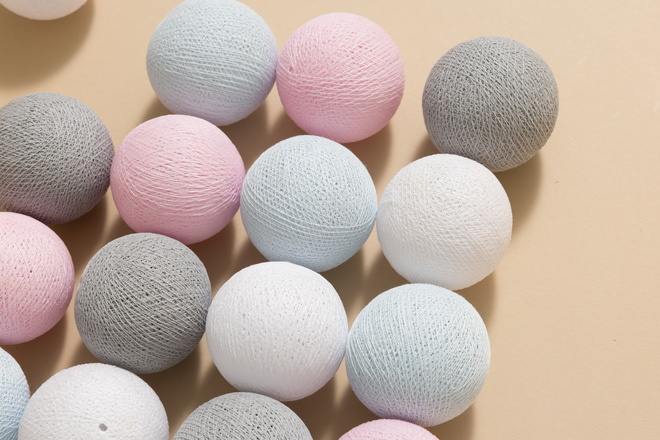 Světelná girlanda Pastel Candy