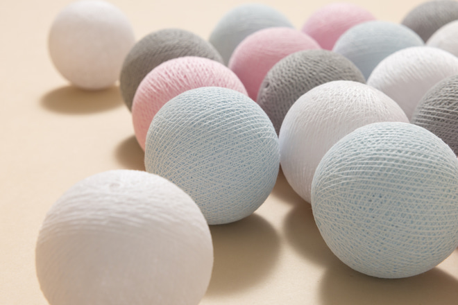 Světelná girlanda Pastel Candy
