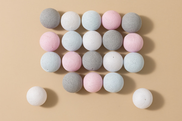 Světelná girlanda Pastel Candy