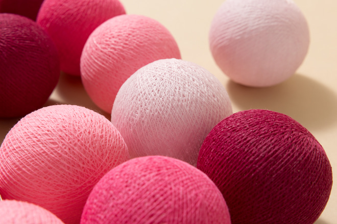 Světelný řetěz Sweet Pink