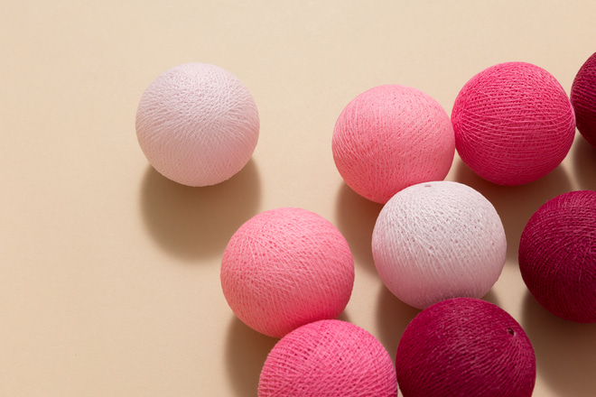 Světelný řetěz Sweet Pink