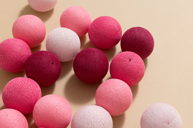 Světelný řetěz Sweet Pink