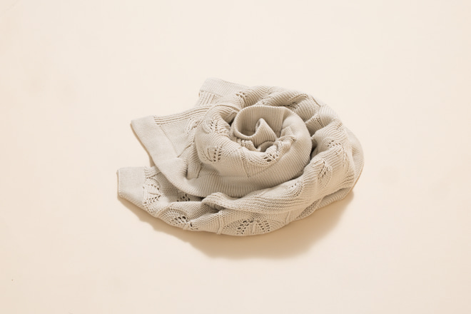 Bamboo Blanket Ivy Beige