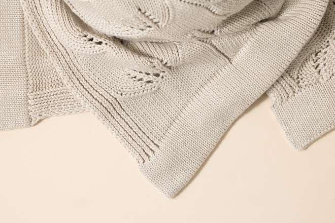 Bamboo Blanket Ivy Beige