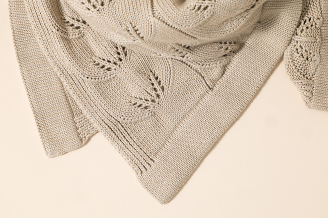 Coperta di Bambù Ivy Cappuccino