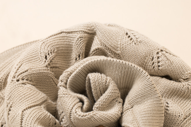 Coperta di Bambù Ivy Cappuccino