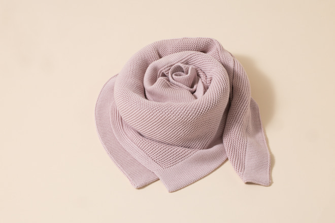 Coperta di Bambù Rosa Antico