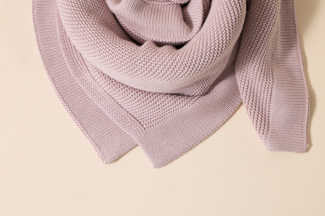 Couverture Bambou Rose Antique