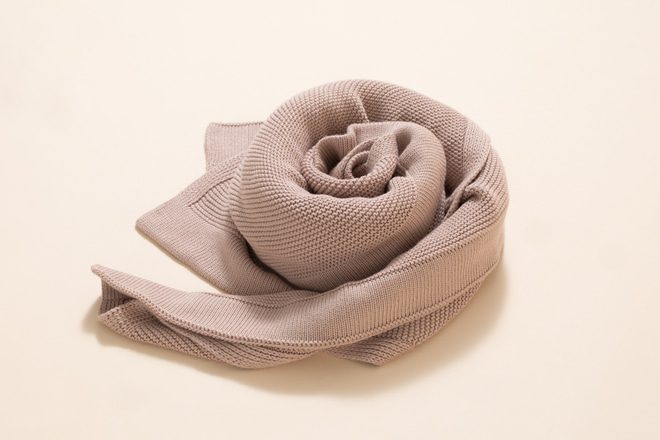 Couverture Bambou Rose Pastel