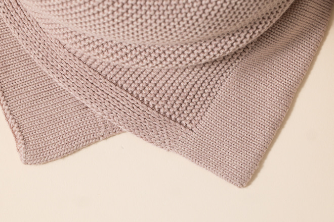 Couverture Bambou Rose Pastel