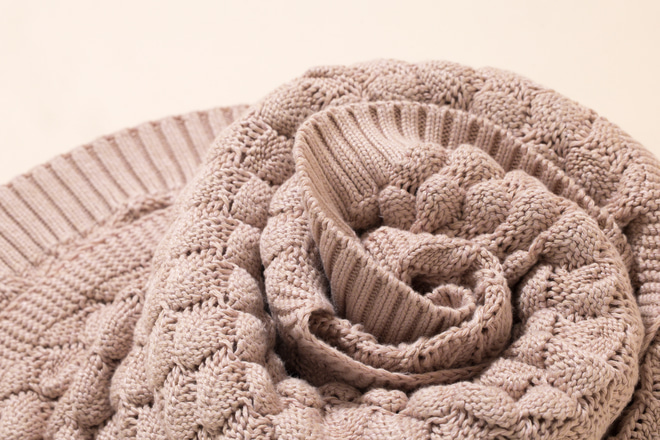 Coperta di Bambù Soft Rosa Pastello