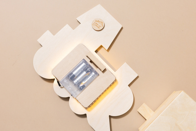 Train Shelf / Wall Lamp