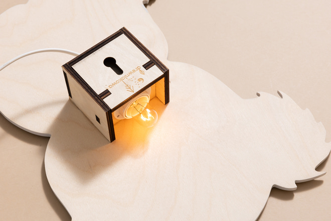 Wandlampe Koala