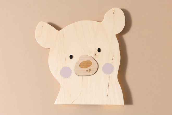 Wandlampe Bär