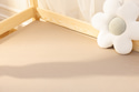 Lenzuola con Angoli Impermeabile - Beige