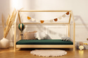Drap Housse - Vert Bouteille