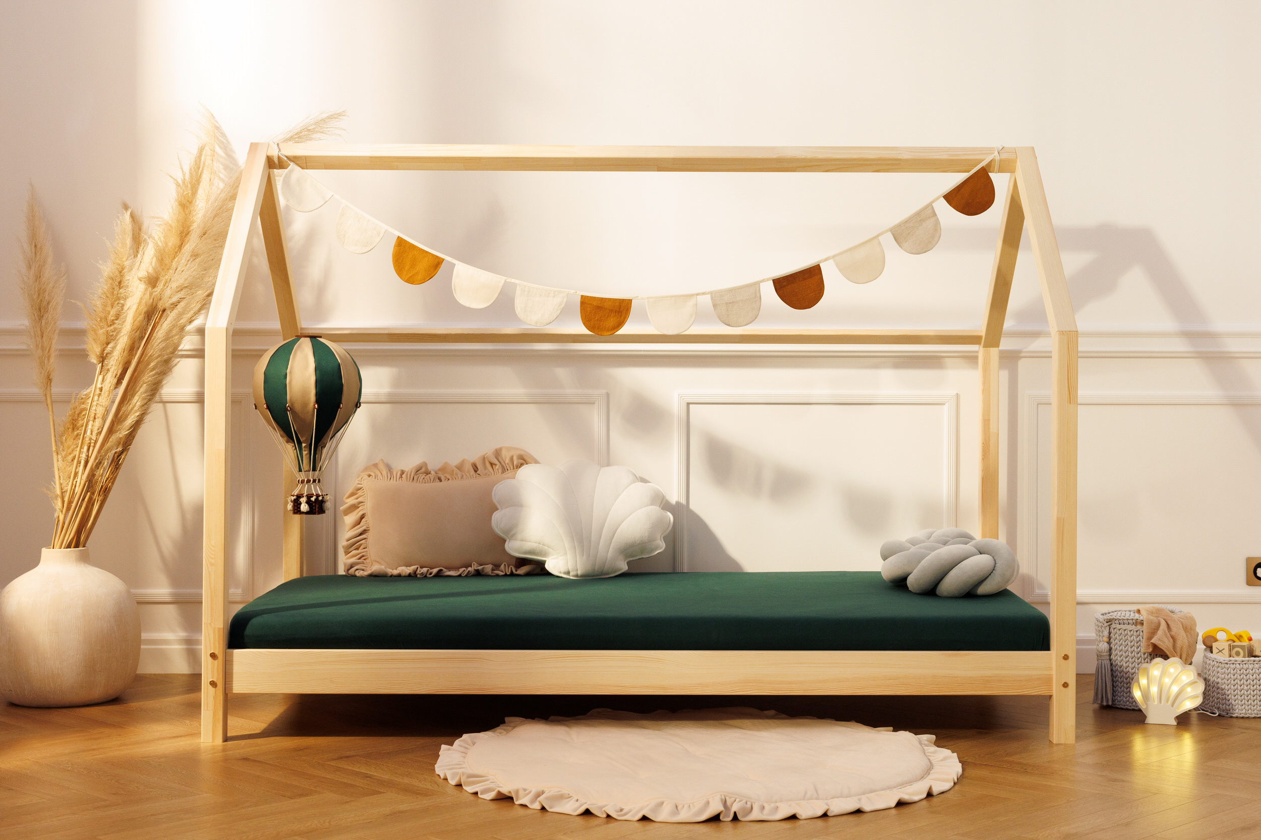 Drap Housse - Vert Bouteille Drap Housse - Vert Bouteille