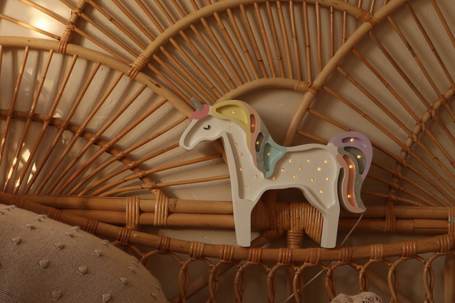 Dekolampe Einhorn Magic Rainbow Little Lights