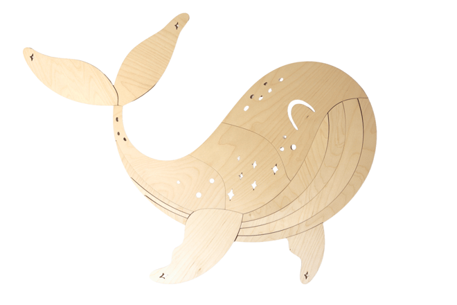 Ballena de Madera