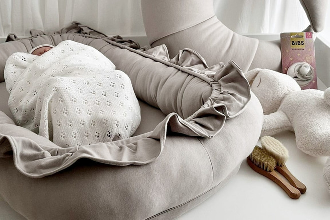 Redutor de cama Beige Básico