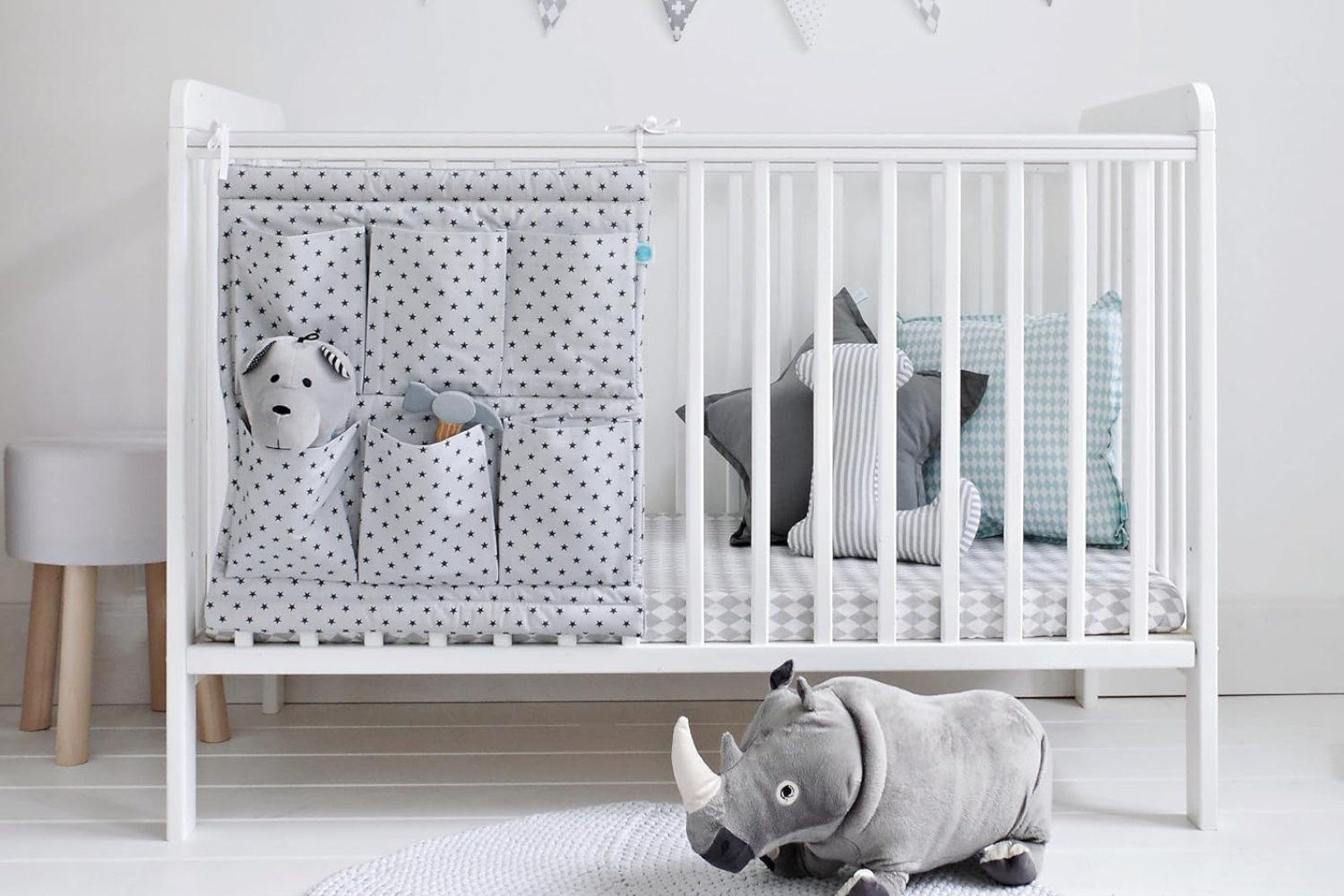 Lit Bébé Classic Cot 60x120cm - Blanc Lit Bébé Classic Cot 60x120cm - Blanc