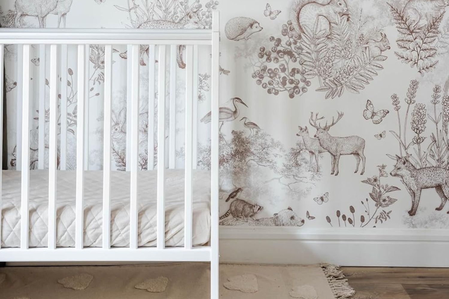 Lit Bébé Classic Cot 60x120cm - Blanc Lit Bébé Classic Cot 60x120cm - Blanc