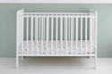 Babybett Classic Cot 60x120cm - Weiß