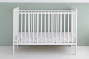 Babybett Classic Cot 60x120cm - Weiß