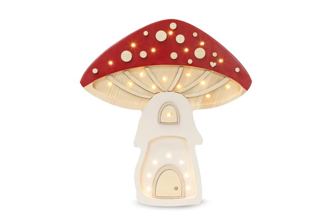 Lâmpada Little Lights LED Cogumelo Cappuccino