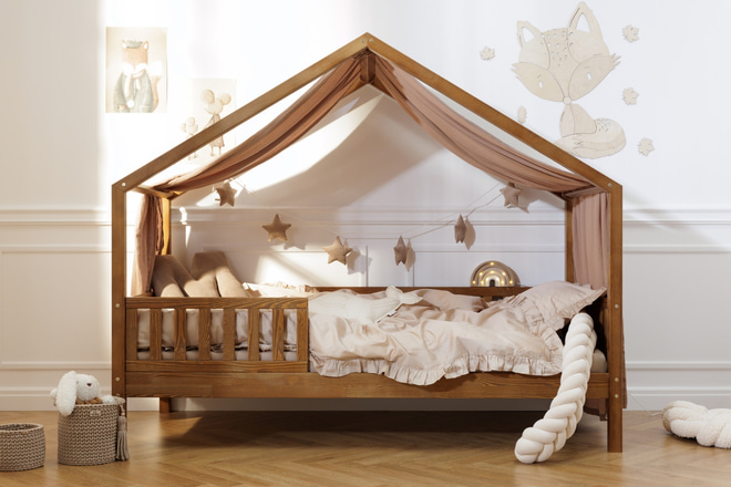 Domečková postel DB Premium 20cm 90x190cm - Vintage 