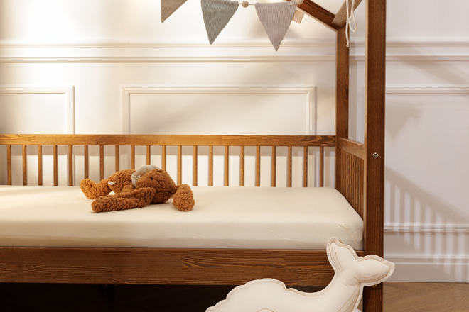 Lit Cabane DP Premium 20cm 90x190cm - Vintage 
