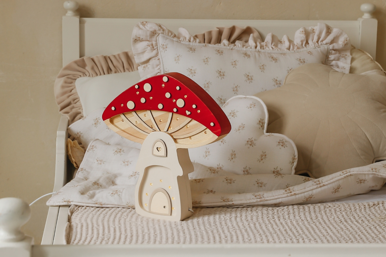 Little Lights Red Mushroom Lamp Little Lights Red Mushroom Lamp