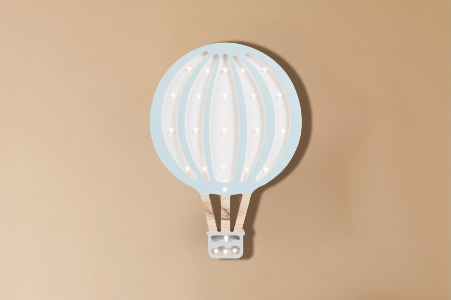 Lampada Little Lights Mongolfiera Blu LED Lampada Little Lights Mongolfiera Blu LED